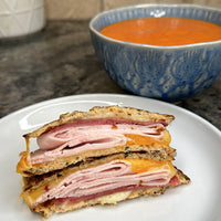 Turkey and Salami Grilled Cheese